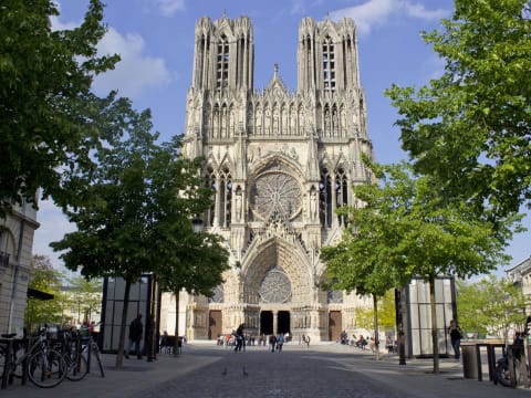 Visite de la Cathédrale Notre-Dame de Reims (51)