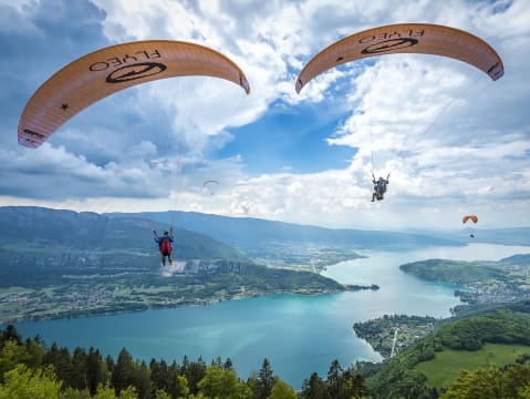 Vol Découverte en parapente au-dessus du lac d'Annecy