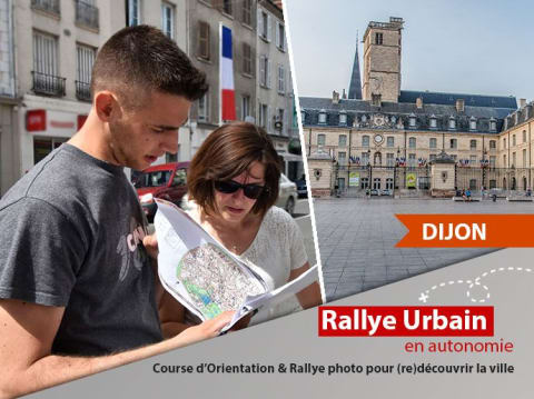 Rallye urbain dans le centre-ville de Dijon