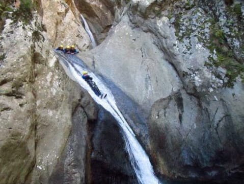 Canyoning Sensation du Llech dans les Pyrénées Orientales (66)