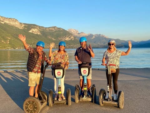 Balade dans la vieille ville d'Annecy à  Segway (74)