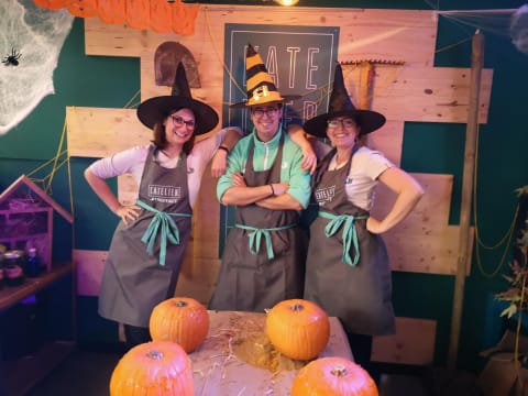 Atelier enfant citrouille Halloween chez Truffaut Grigny (91)