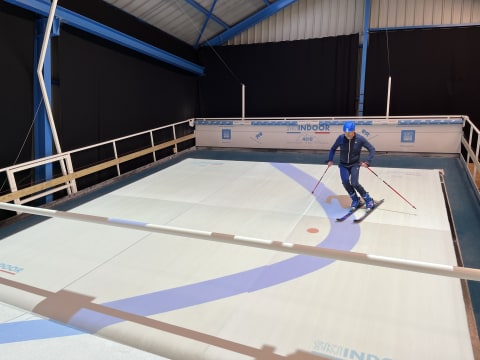 Simulateur De Ski D'intérieur – Machine D'exercice Aérobie Pliable Avec Mousses
