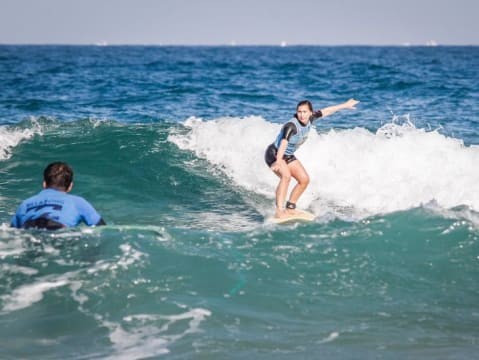 Cours de surf à  Capbreton (40)