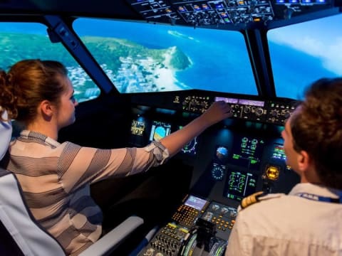 Stage anti-stress en avion sur simulateur à  Nice
