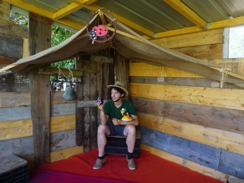 Conte sur les citrouilles et décoration de coloquintes