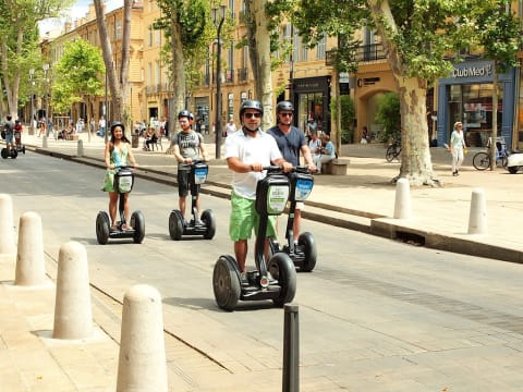 Visite d'Aix-en-Provence à  Segway (13)