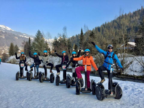 Balade à  Segway sur la Neige au Grand-Bornand (74)