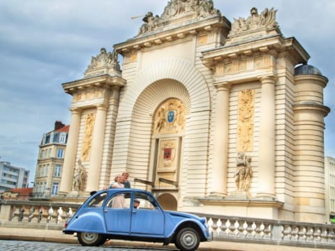 Visite de Lille en 2CV