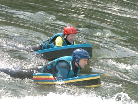 Hydrospeed sur le Gave de Pau à  Saint-Pé-de-Bigorre (65)