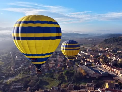 Vol en Montgolfière à  Cardedeu proche Barcelone
