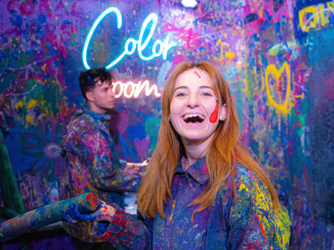 Team Building Color room à Paris 9ème