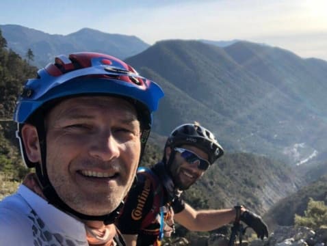 Balade encadrée à&nbsp; VTT à&nbsp; Antibes (06)