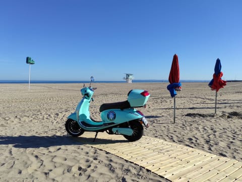 Rallye dinosaures à  scooter électrique à  Villers-sur-Mer (14)