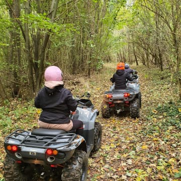 Randonnée Quad à  la découverte des joyaux de Thoiry (78)