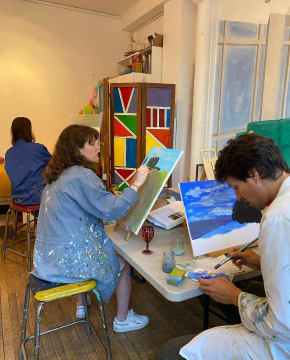 Atelier Créatif Peinture adulte à  Paris 15ème