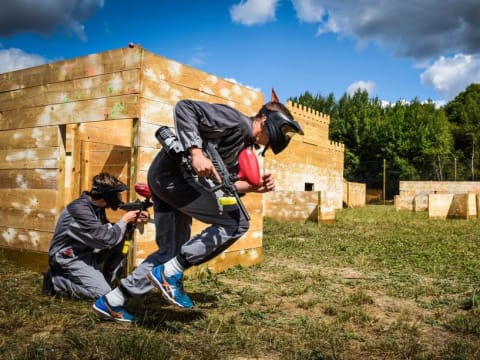 Paintball à  Chevry-Cossigny (77)