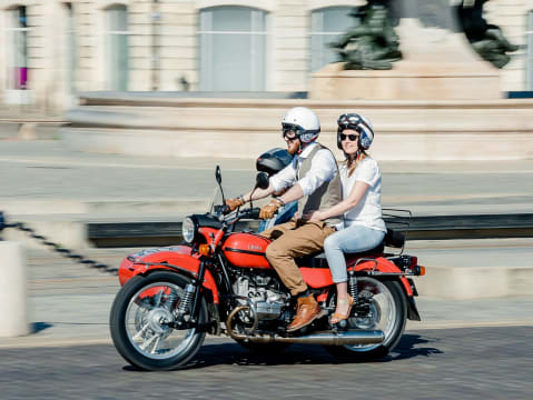 Balade en Side-Car à  Bordeaux (33)