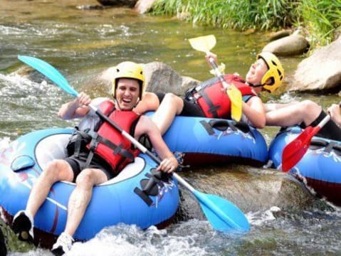 Tubing sur la rivière de la Têt  (66)