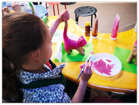 Atelier enfant animal à  customiser chez Truffaut Rennes