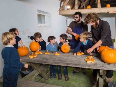 Fête de la Citrouille à  la Ferme Ouverte de St Denis (93)