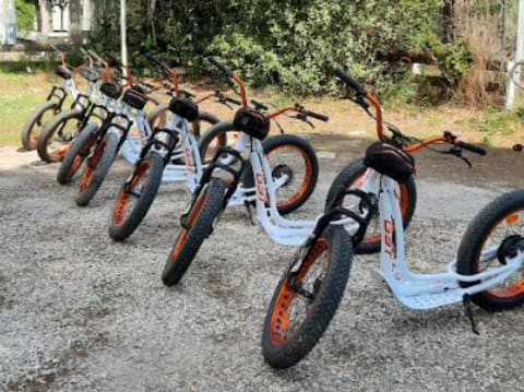 Balade en trottinette électrique à  la Grande Motte (34)