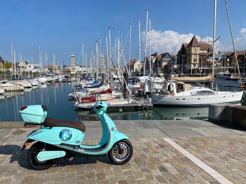 Rallye photo à  scooter électrique autour d'Honfleur (14)