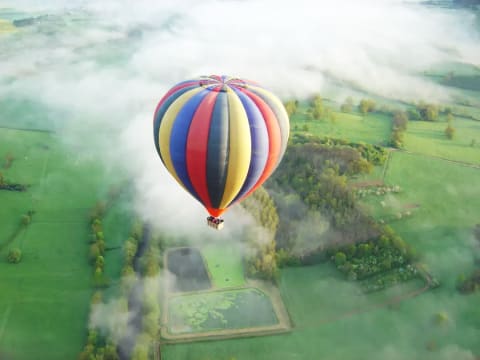 Vol en Montgolfière à  Vézelay (89)