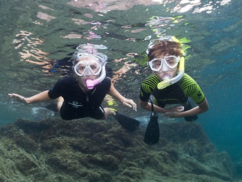 Snorkeling à  Cerbère (66)