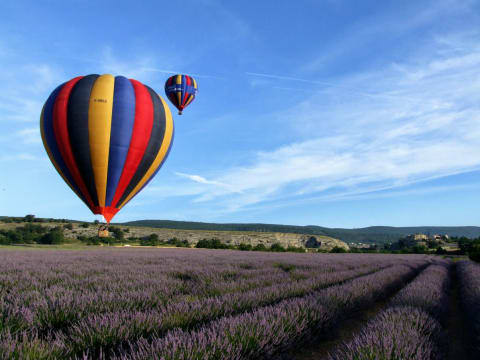 Vol en Montgolfière à  Forcalquier en Provence