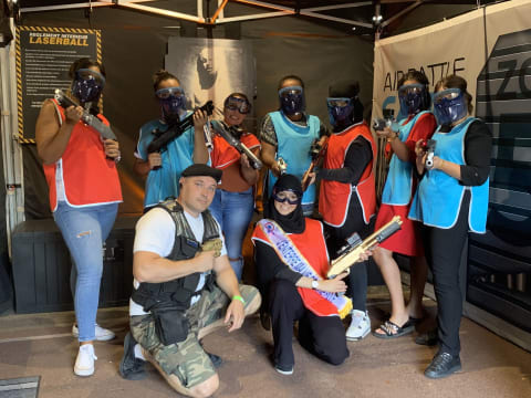 Laserball indoor à  Levallois (92)