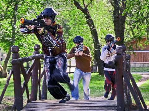 Laser Game en plein air  à  Saint-Médard près de Bordeaux (33)