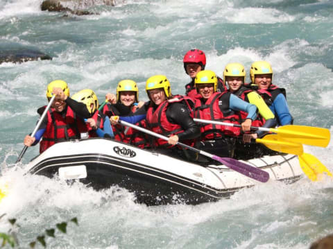Rafting à  Landry : descente "intégrale" de l'Isère (73)