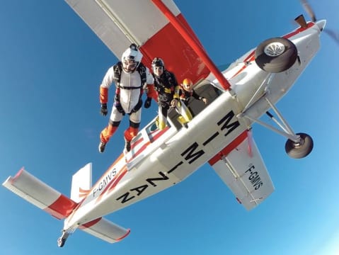 Saut en Parachute en Tandem à  Mimizan (40)