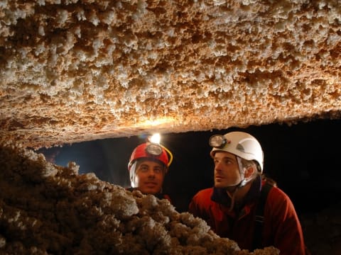 Spéléologie à  la Grotte de la Bouhadère (65)