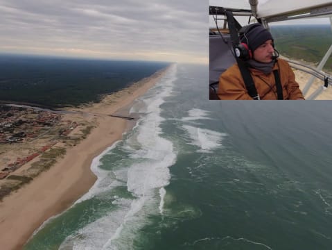 Initiation au pilotage en ULM Multiaxe à  Mimizan (40)