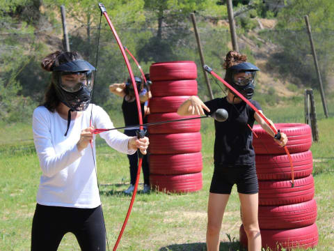 Archery Tag, proche de d'Agde (Hérault, 34)