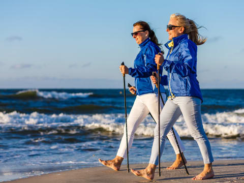 Initiation à  la Marche Nordique à  Nice (06)
