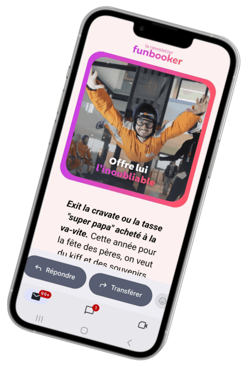 newsletter Funbooker