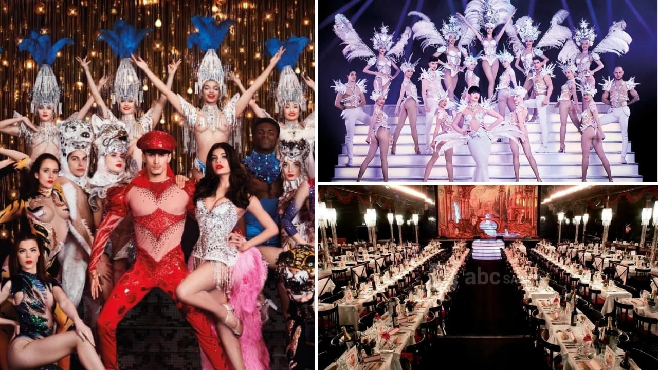 dinner and show at Paradis Latin