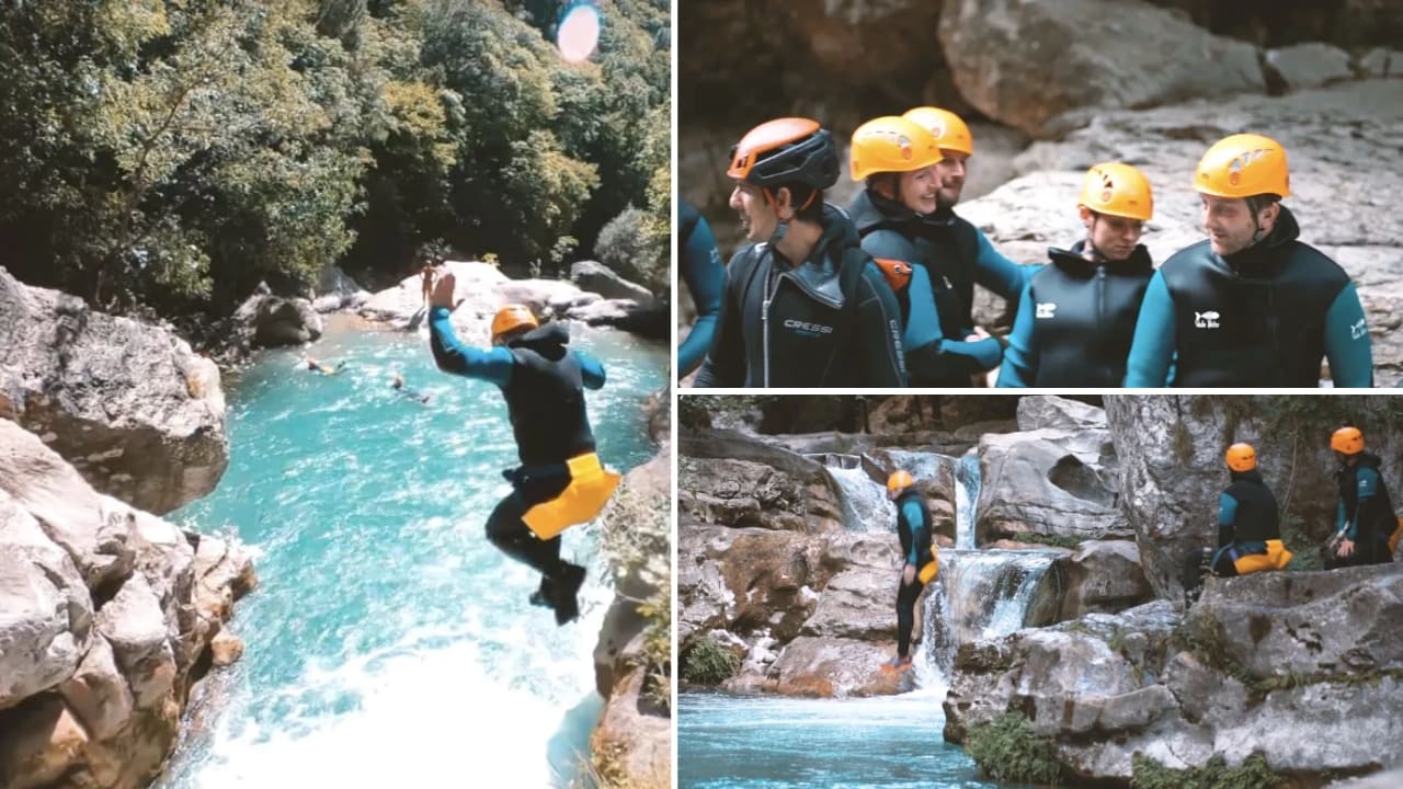 canyoning nice