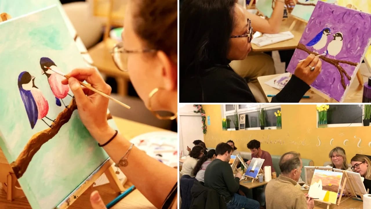 atelier peinture apéro montpellier