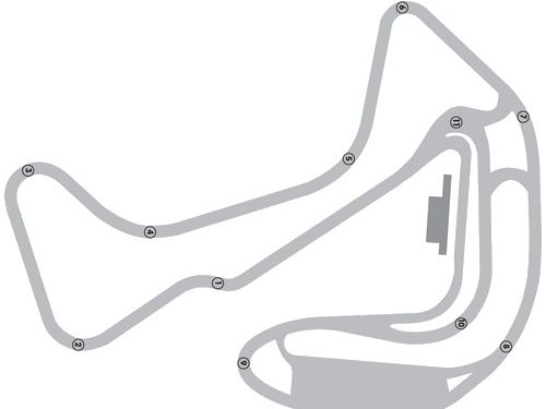 Tracé du Circuit de Vaison