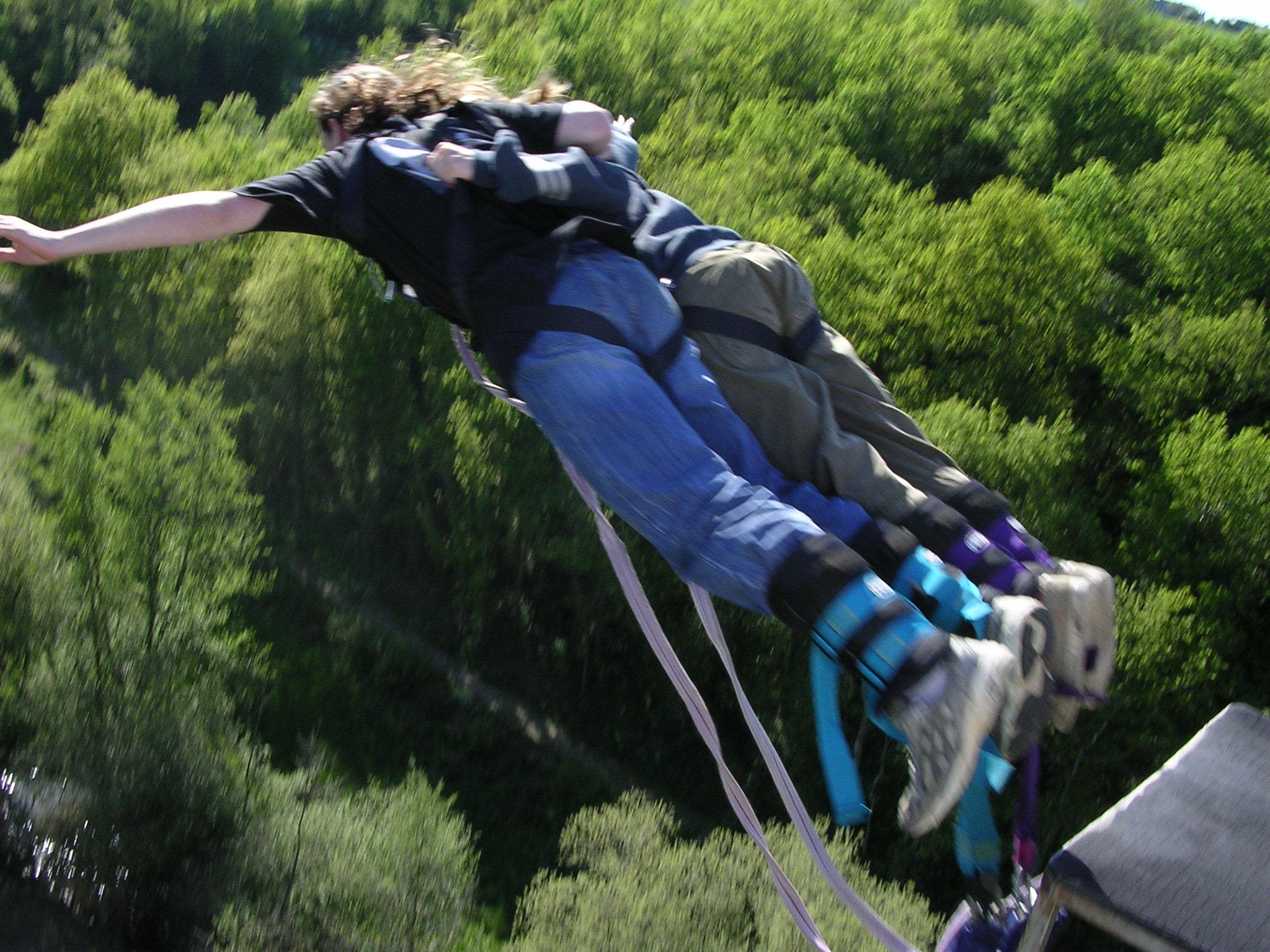 Saut A L'elastique Saint George Le Gaultier