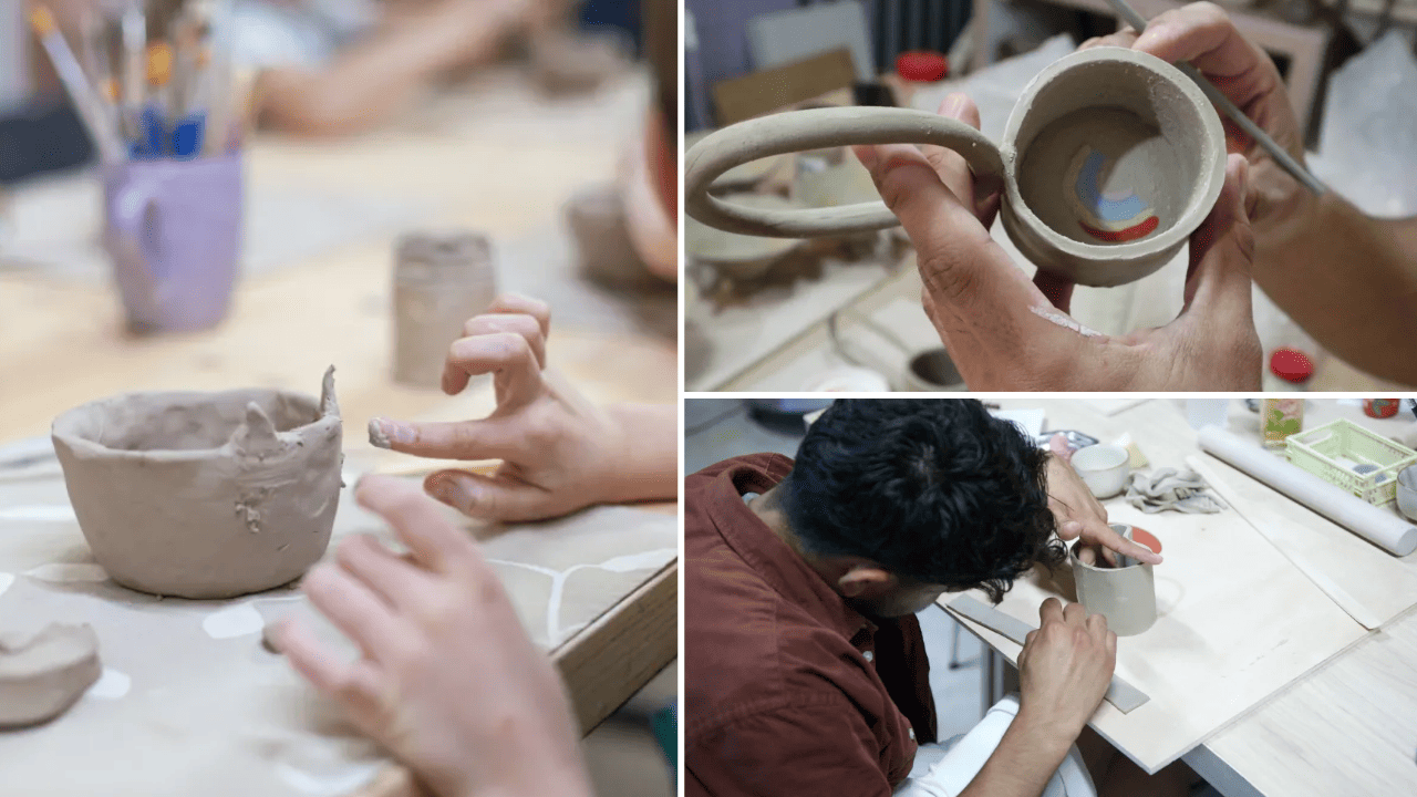 Atelier modelage céramique