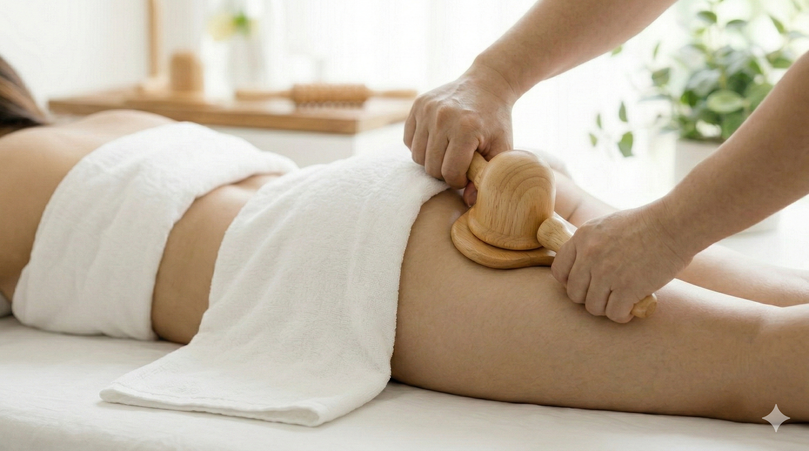 Madérothérapie ventre fesses zones précises