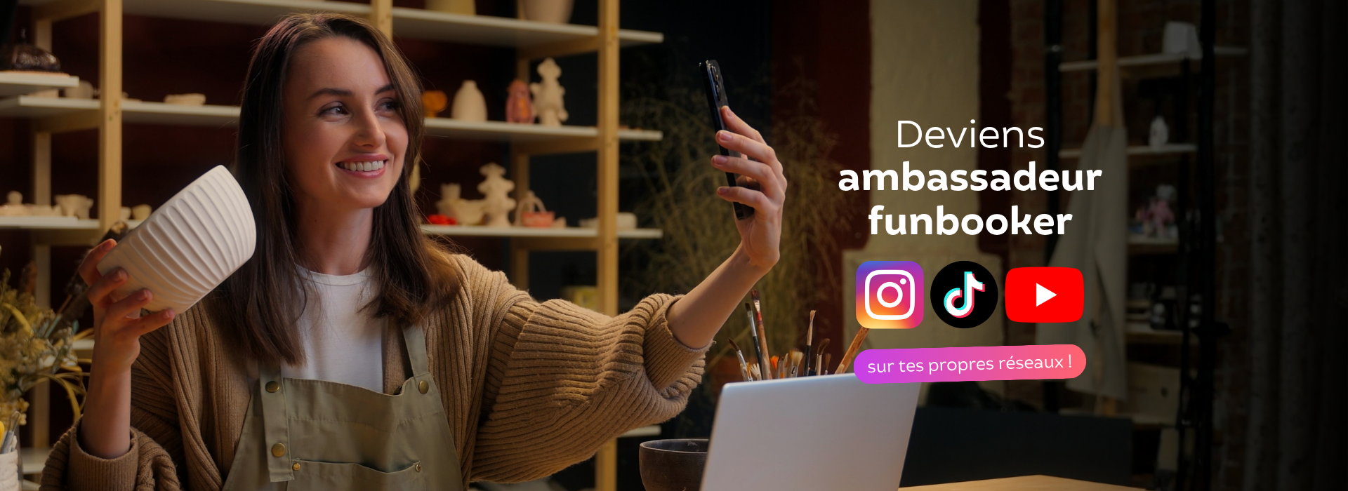 Programme ambassadeur Funbooker