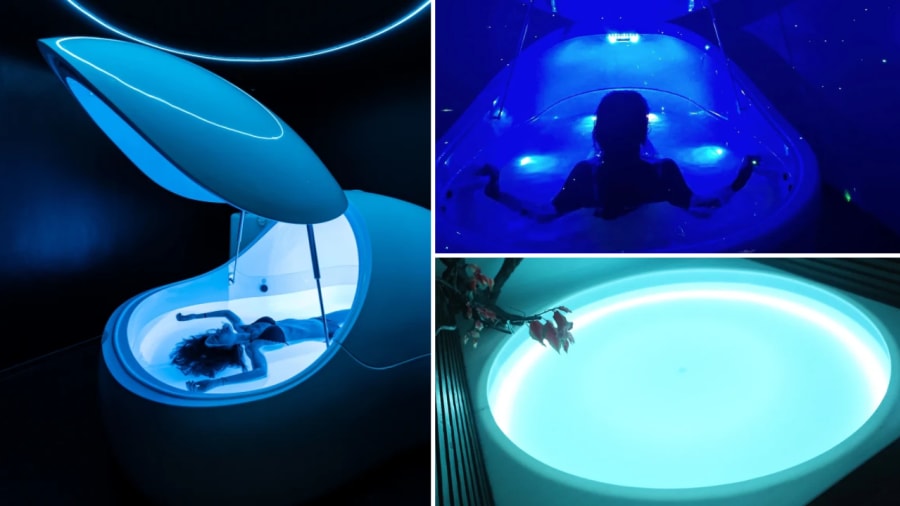 Une séance de flottaison sensorielle
