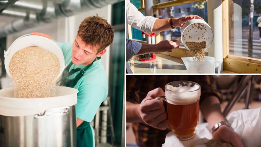 Un atelier brassage de bière pour les curieux