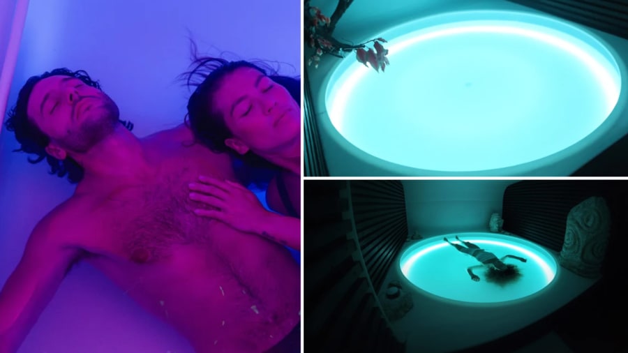 Une séance de flottaison sensorielle